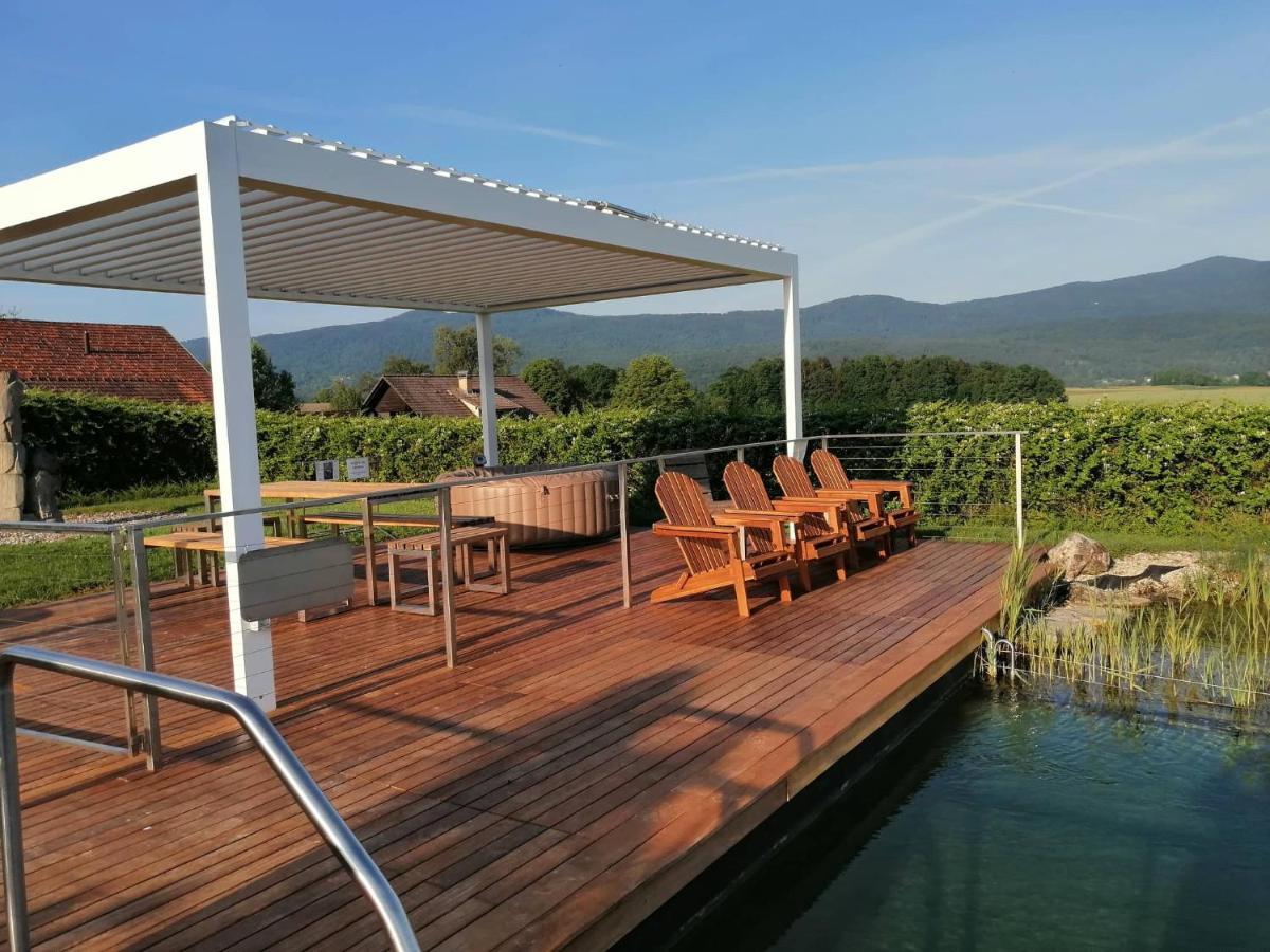 Dragatuš Glamping Maleric With Natural Pool מראה חיצוני תמונה